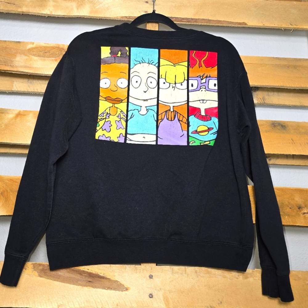 Rugrats Black Sweater Size:M